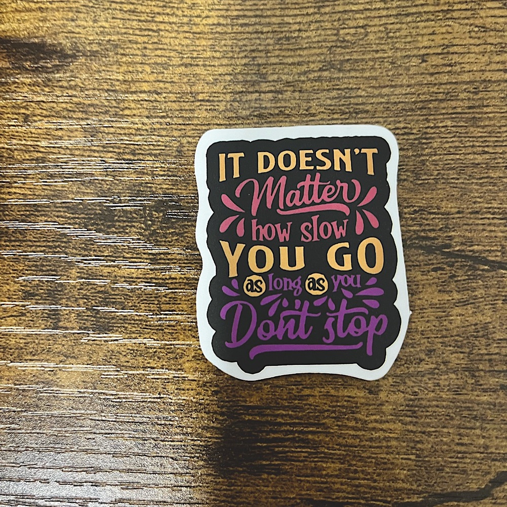 Inspirational Bumper Sticker 💕💜